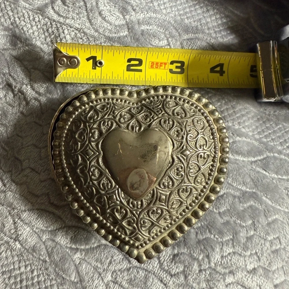 Heart-Shaped Trinket Box